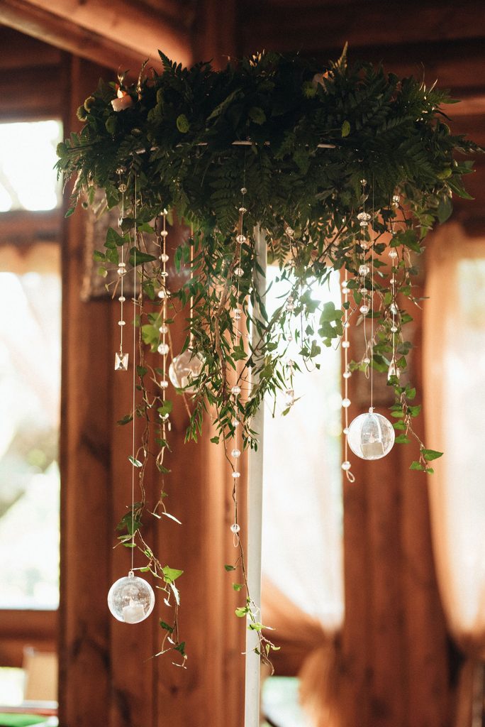 lighting can elevate any farm wedding