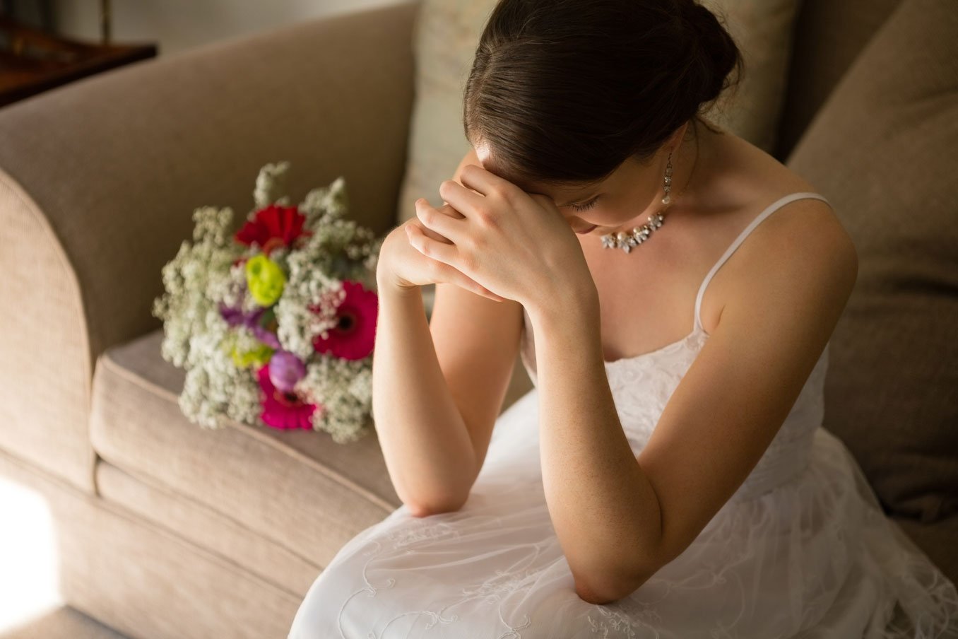 take the weight off of your wedding being the "perfect day."