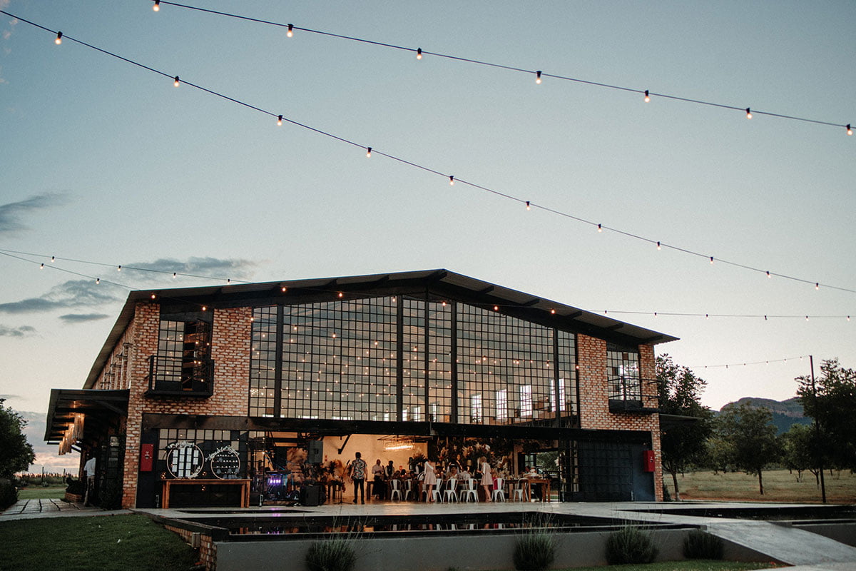 Glass Wedding Venue