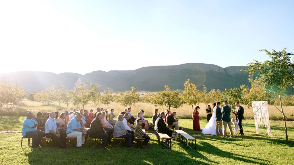 Magaliesberg Mountain Range Wedding Venue