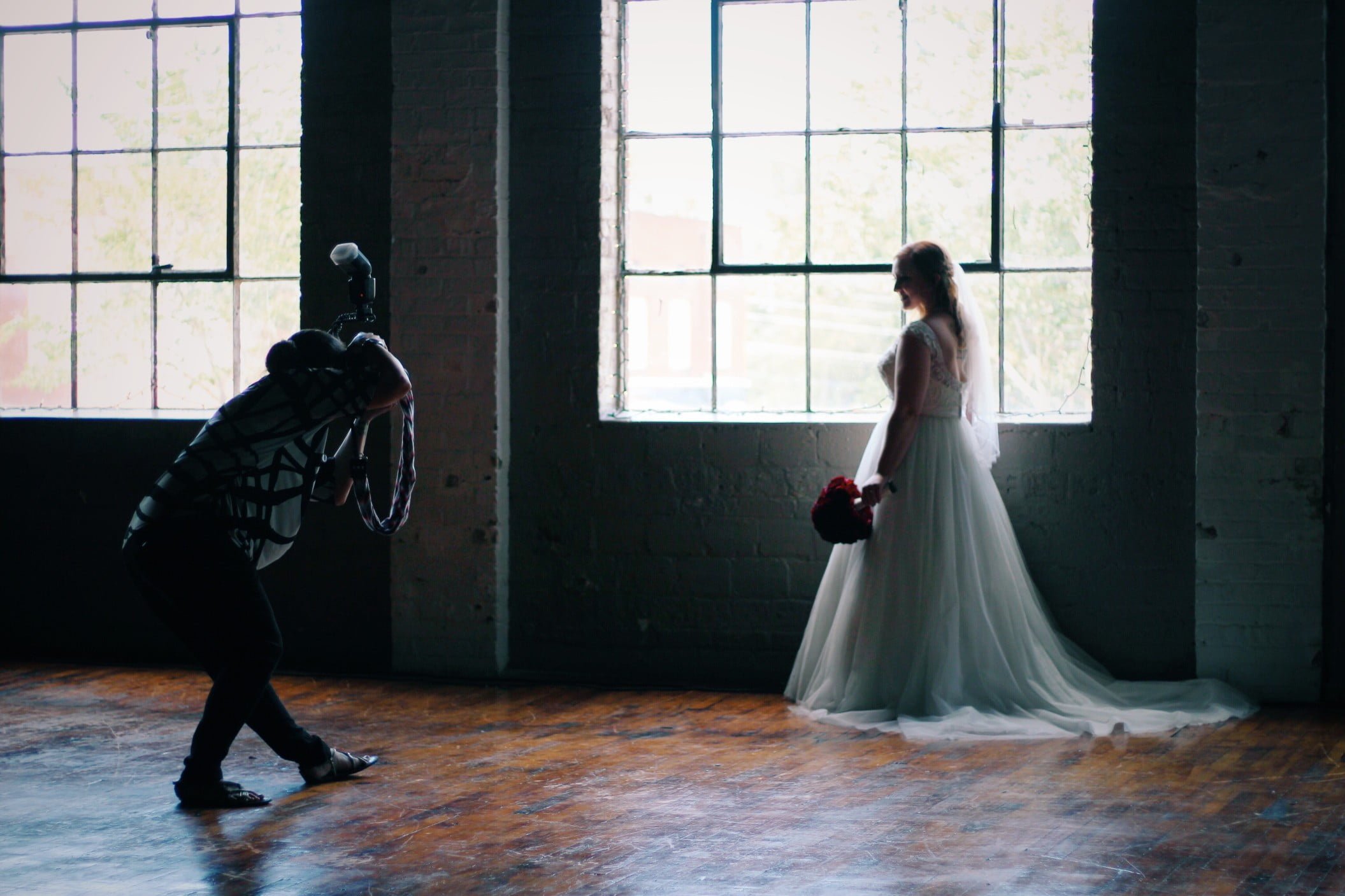 Wedding Photos and How Light can get stunning effects