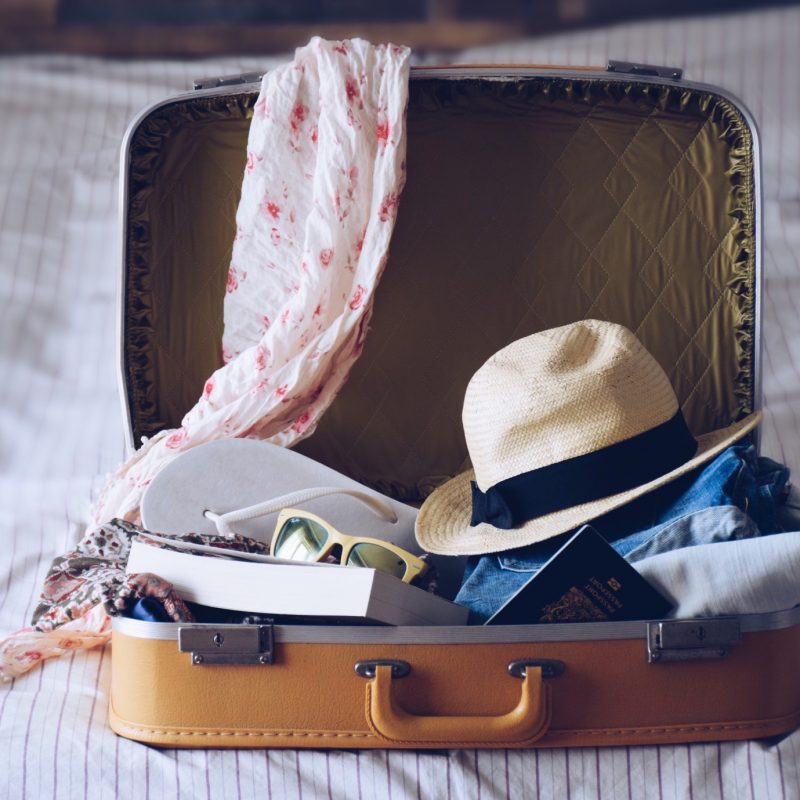 packing for wedding