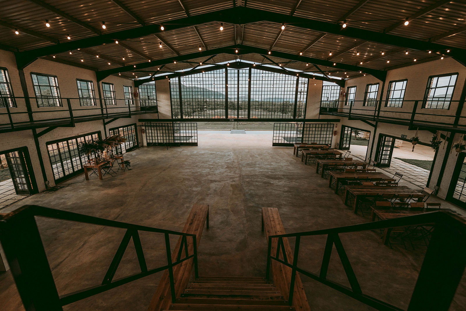 Styling Blank Canvas Wedding Venue