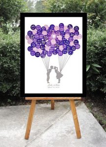 personalized custom print in a frame