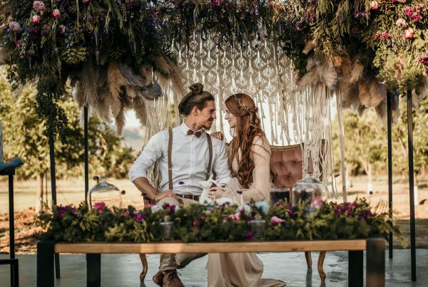 Forest Wedding Reception