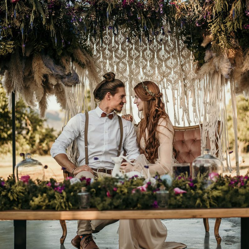 Forest Wedding Reception